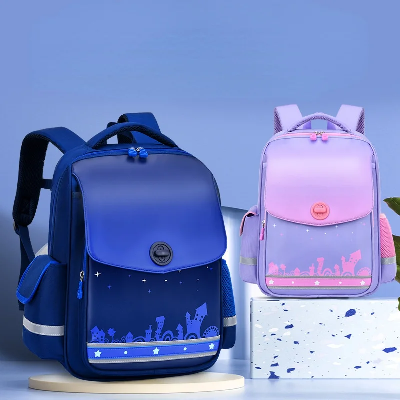 New Student Backpack 2023 Fashion Bag Splash Proof Backbone Protection Children's Backpack Boy and Girl High-capacity Backpack