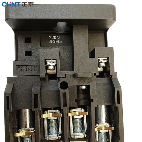 Imagen 2 del producto CHINT CJX2-4004 4NO CJX2-4008 2NO 2NC 40A LC1D Contactor de CA Montaje en carril DIN Contactor de energía eléctrica 220V 110v