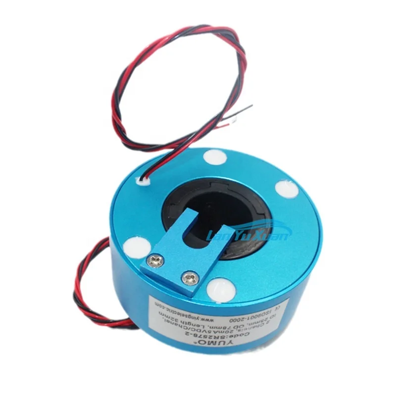 

YUMO SR2578-2 bore size 25mm OD 78mm 3wires 32mm length customized through bore slip ring