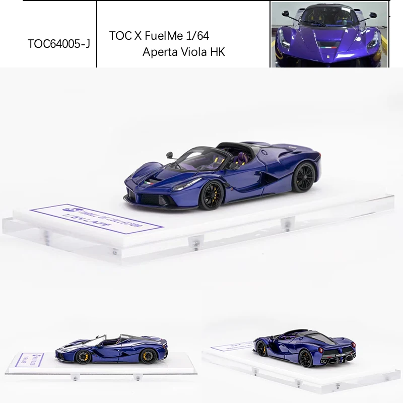 FUELME TOC In Stock 1:64 Aperta Super Resin Diorama Car Model