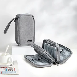 Finance Large Capacity U Disk Storage Bags U Shield Bank Cards Organizer Bag Portable Mini Digital Storage Organizer Organizador