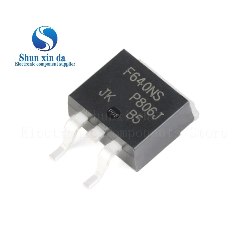 

10PCS IRF640 IRF640N IRF640NPBF IRF640NSTRLPBF IRF640NS F640NS TO-263 18A 200V SMD DIP N-channel MOSFET