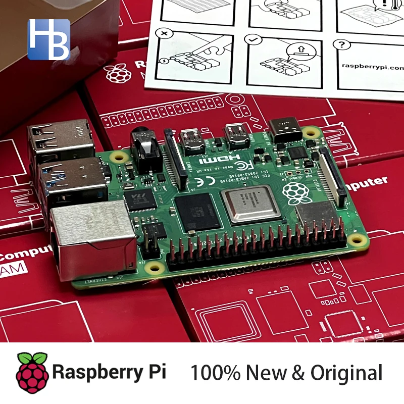 Imagem -05 - Raspberry pi Modelo b 1gb 2gb 4gb 8gb Ram Totalmente Atualizado