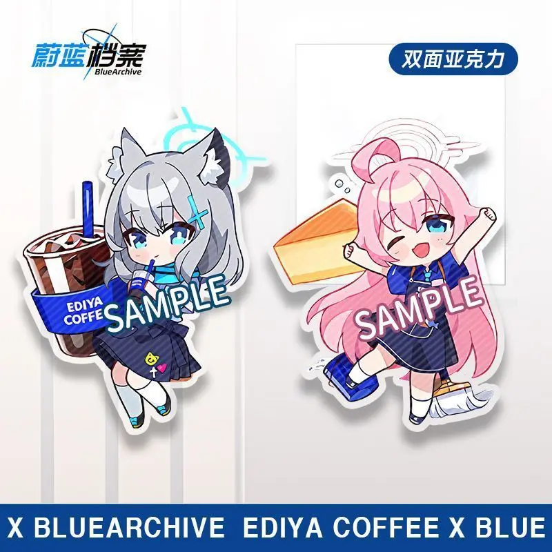 Blue Archive Keychain Takanasi Hosino Sunaookami Siroko Cosplay Anime Figures Acrylic Key Chain Keyring Backpack Accessories