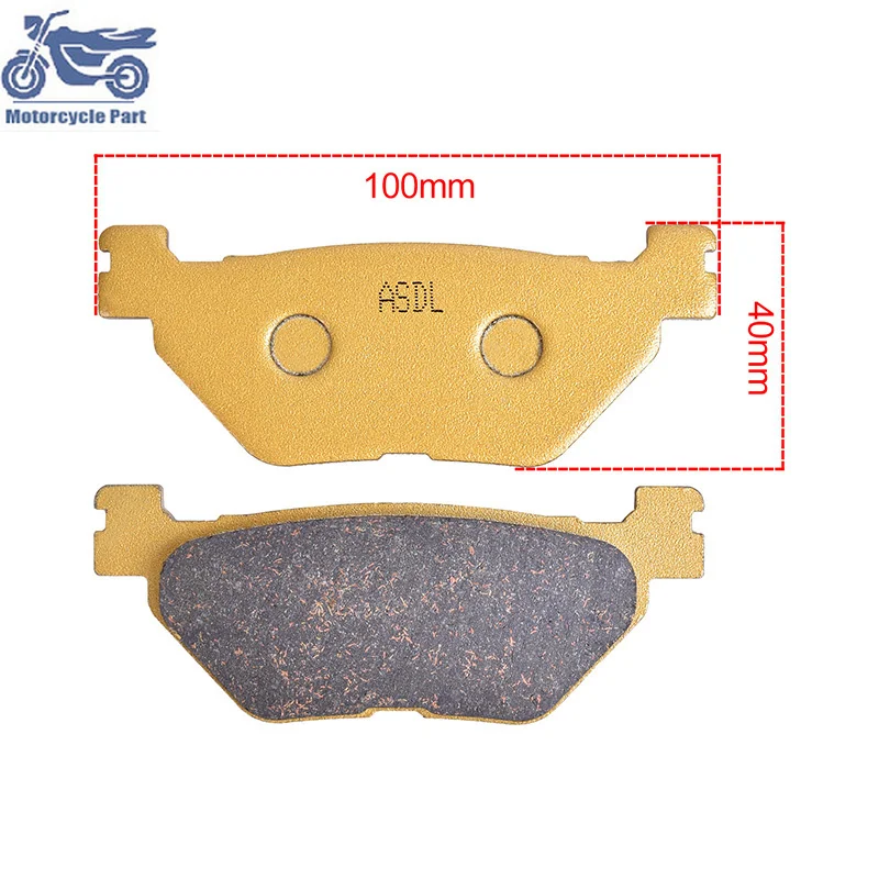 

Motorcycle Rear Brake Pads For YAMAHA XP500 T-Max 2012-2016 XP530 17-20 TMax XV950 XVS1300 14-20 XV1700 XV1900 XT1200 FJR1300