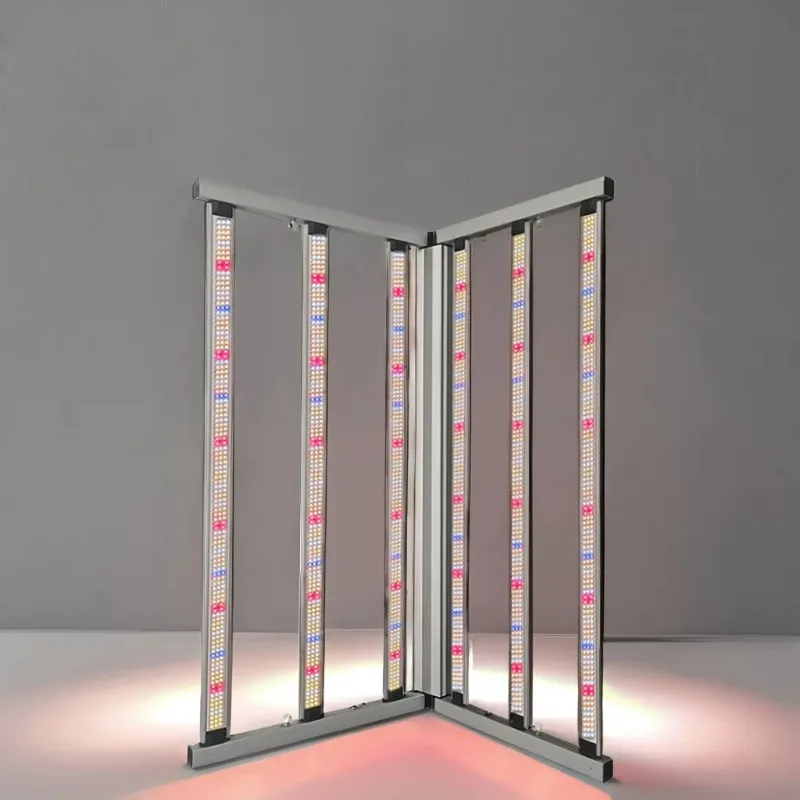 

Factory Direct 600W/640W Full Spectrum LED Grow Lights Dimmable Foldable Hydroponic Indoor Garden IP65 Blooming for Plants