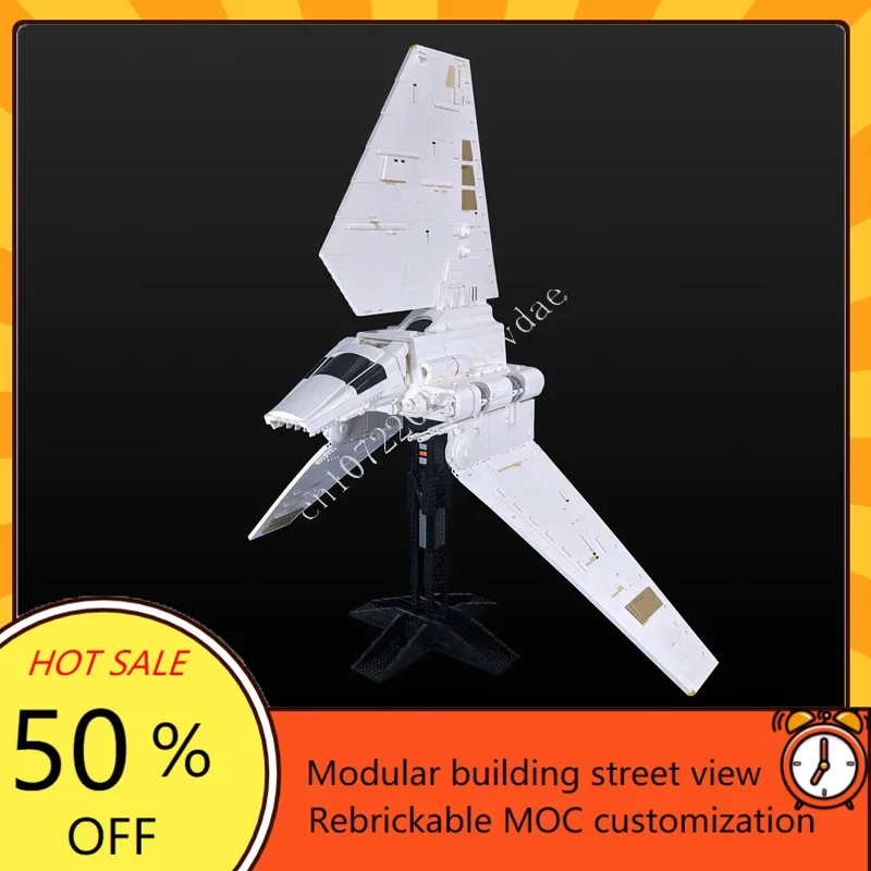 5692PCS MOC Building UCCS Shuttle Tydirium Model DIY Assembled Aircraft Educational Architecture Creative Children Toy Xmas Gift
