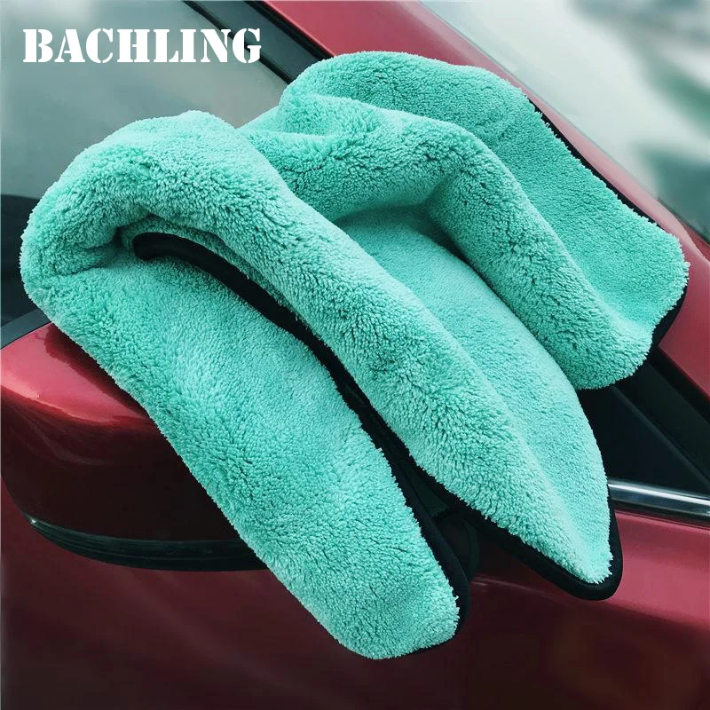 1Pcs Super Soft Premium Microfiber Drying Cltoth Deluxe Towel Household Cleaning Cloths Ultra Absorbancy Aqua Car Wash Towel