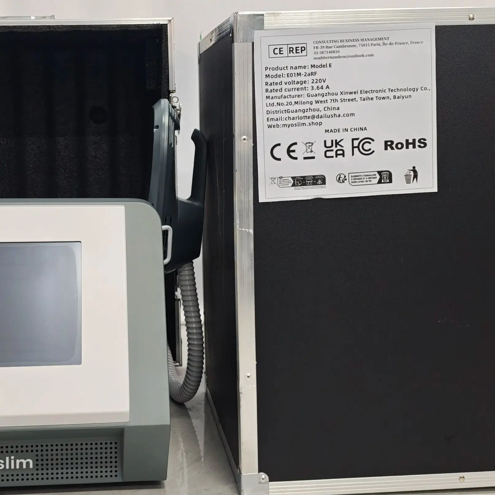 

MYoslim Sculpt Machine 6500w EMS RF Fat Slimming Burning Muscle Stimulation Body Sculpting 15 Electromagnetic Therapy