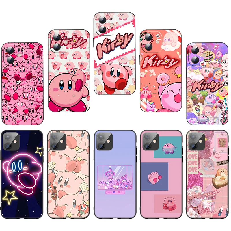 TP1 Anime Cute K-Kirbys Soft Silicone for Samsung Galaxy A53 A73 5G A12 A21s A11 A51 A52 A72 4G 5G Cover