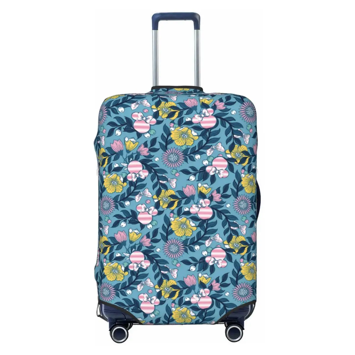 

Чехол для багажа с милым аниме-принтом M-Minnies, милый мультяшный защитный чехол для чемодана, подходит для чемоданов 18-32 дюймов