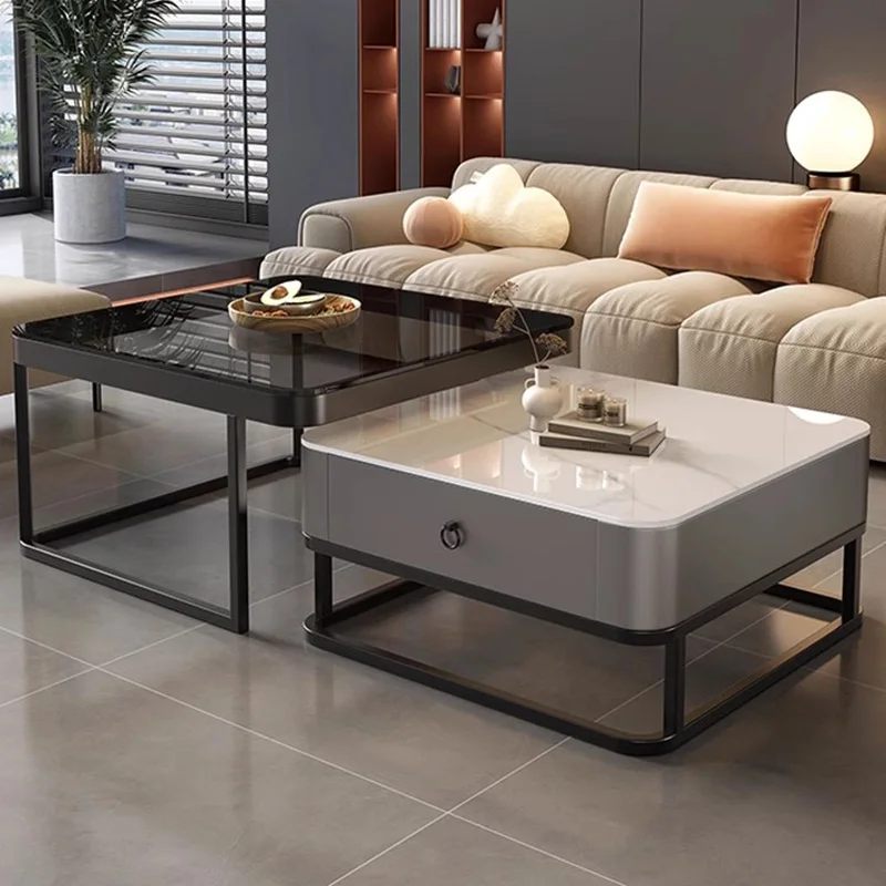 Living Room Luxury Coffee Tables Modern Nordic Home Modern Coffee Tables Storage Design Mesa De Centro De Sala Furniture