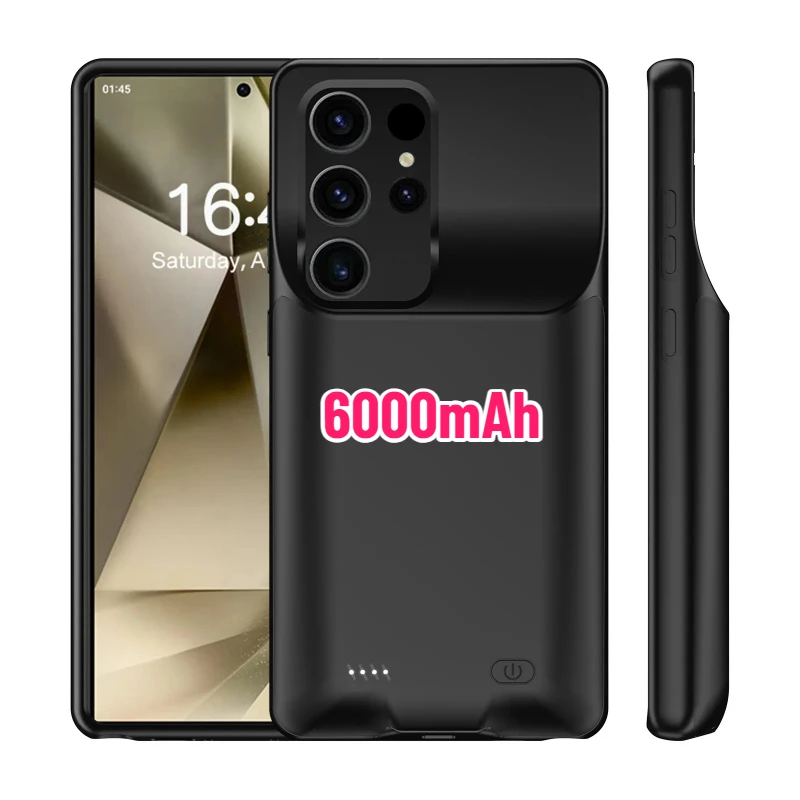 

2026 New Power Case for Samsung Galaxy S22 S23 S24 25 Ultra Plus 6000mAh Battery Charger Case Charging PowerBank