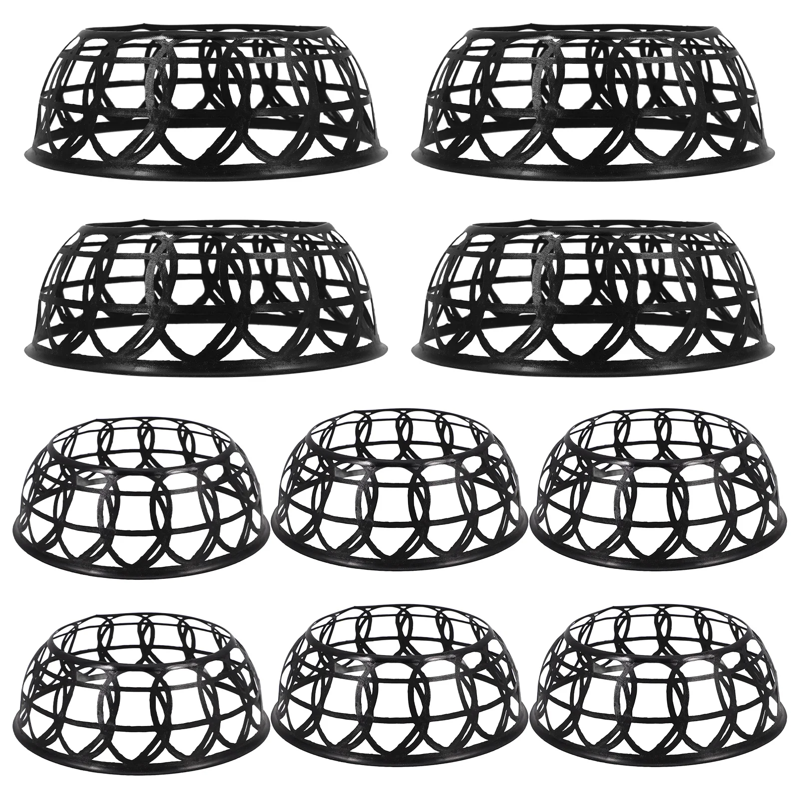

10Pcs Hat Inner Rack Plastic Safety Hat Liners Fashionable and Stable Design Suitable for Multiple Hats Bump Cap
