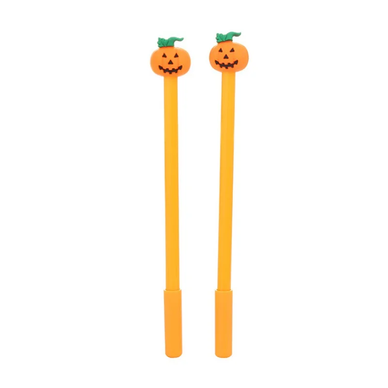 1 pcs Creative Simulation Vegetable Gel Pens Set Cute Student Cartoon Expression Pumpkin Water-based Neutral Water Pen Office