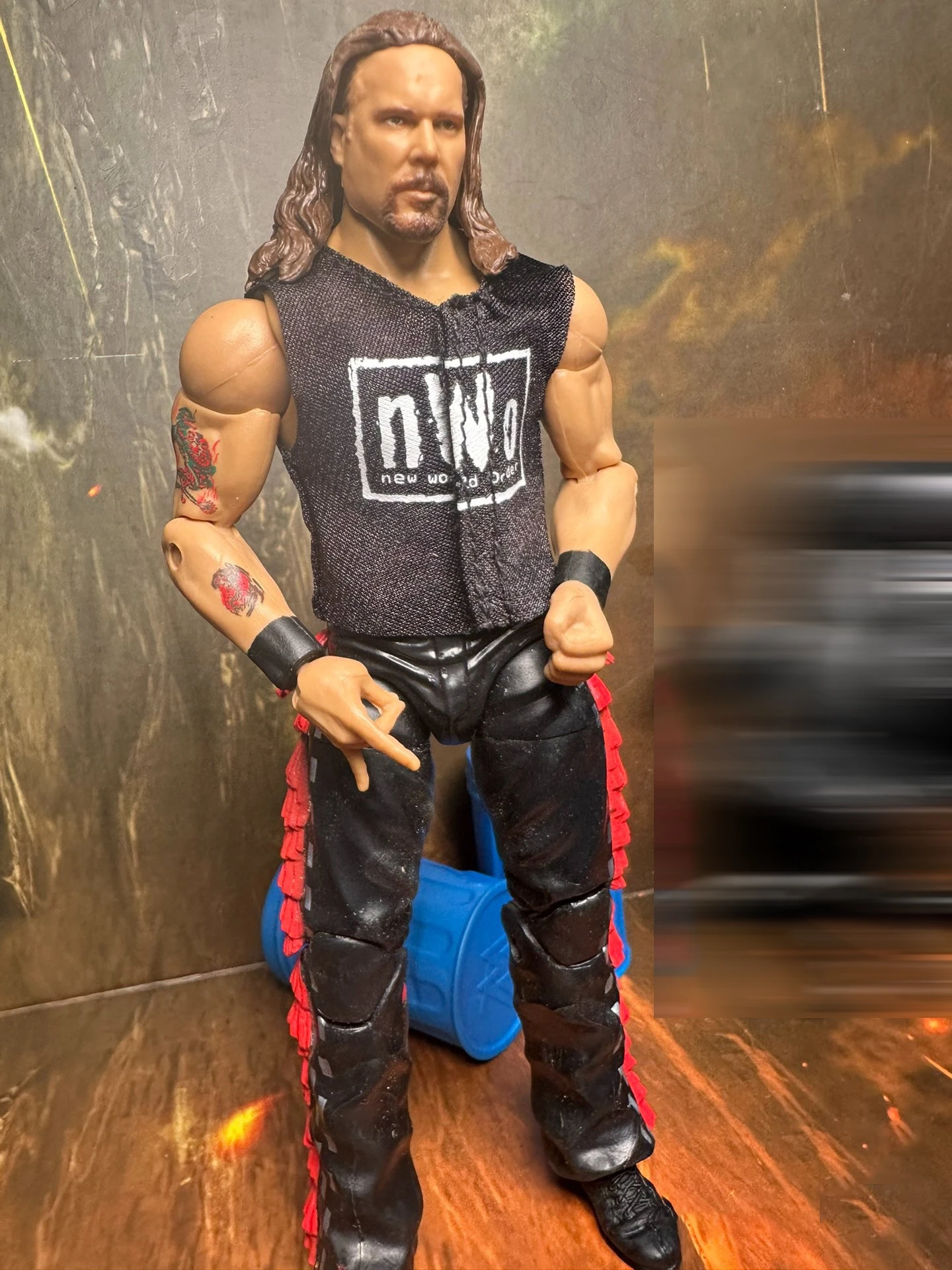 케빈 내쉬 빌리 건 WWE AEW 액션 피규어, 엘리트 레슬링 디스플레이 컬렉션, 축제 어린이 선물, 6.5 인치