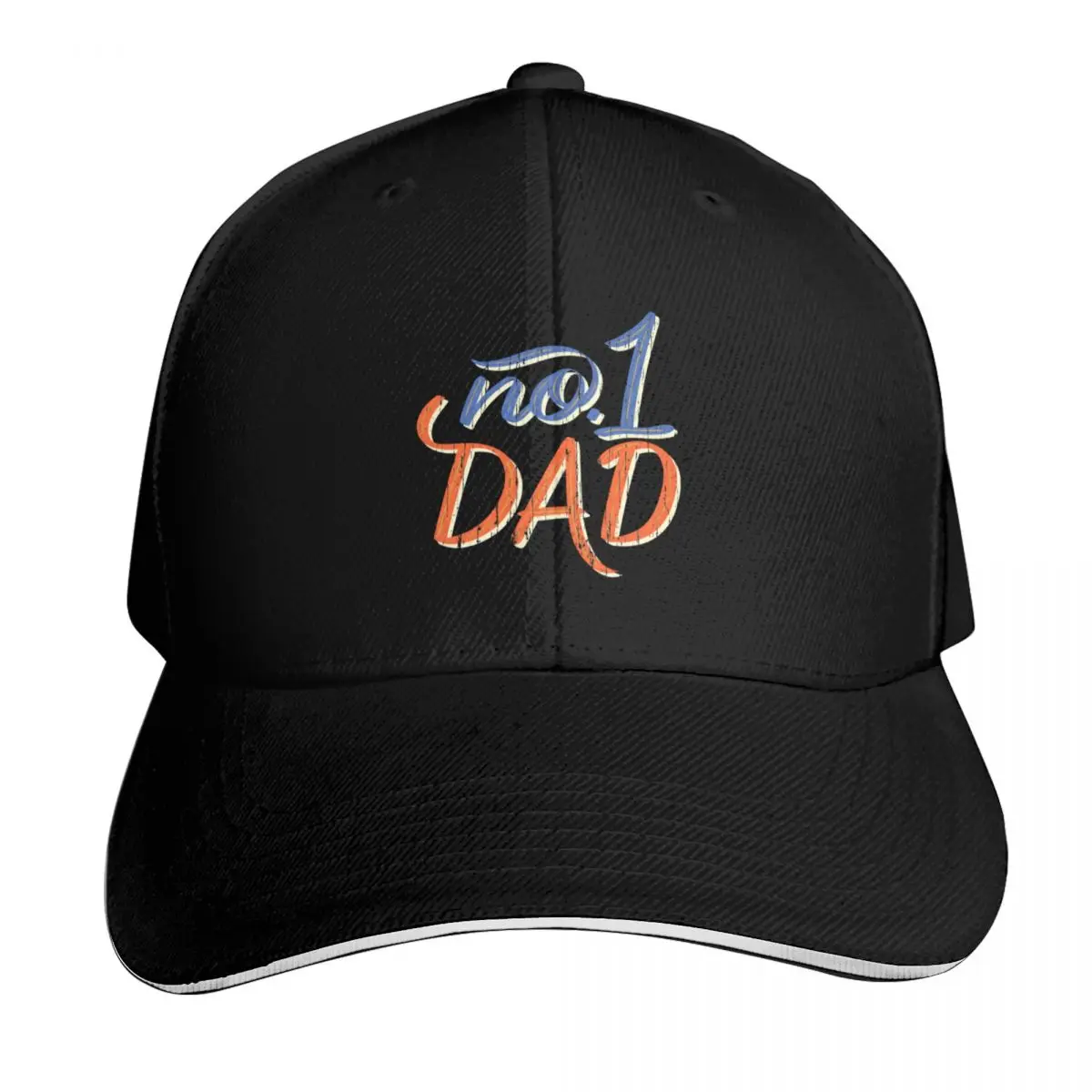 Number 1 Dad Baseball Cap Outdoor Golf Running Hiking Summer Beach Travel Streetwear Hip Hop Trendy