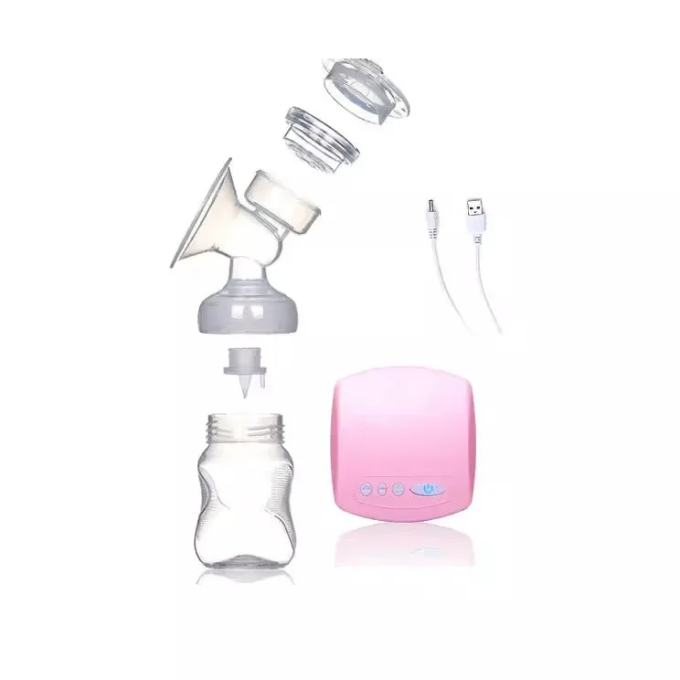 Electric breast pump single side suction power automatic massage postpartum breast pump mute milking machine