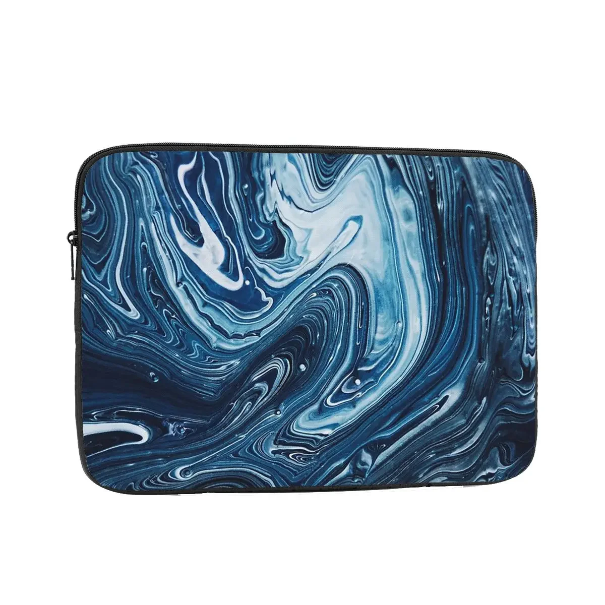 Gravity Laptop Bag Case 10 12 13 15 17 Inch Notebook Sleeve Case Abstract Marble Polish Paint Shockproof Case Bag