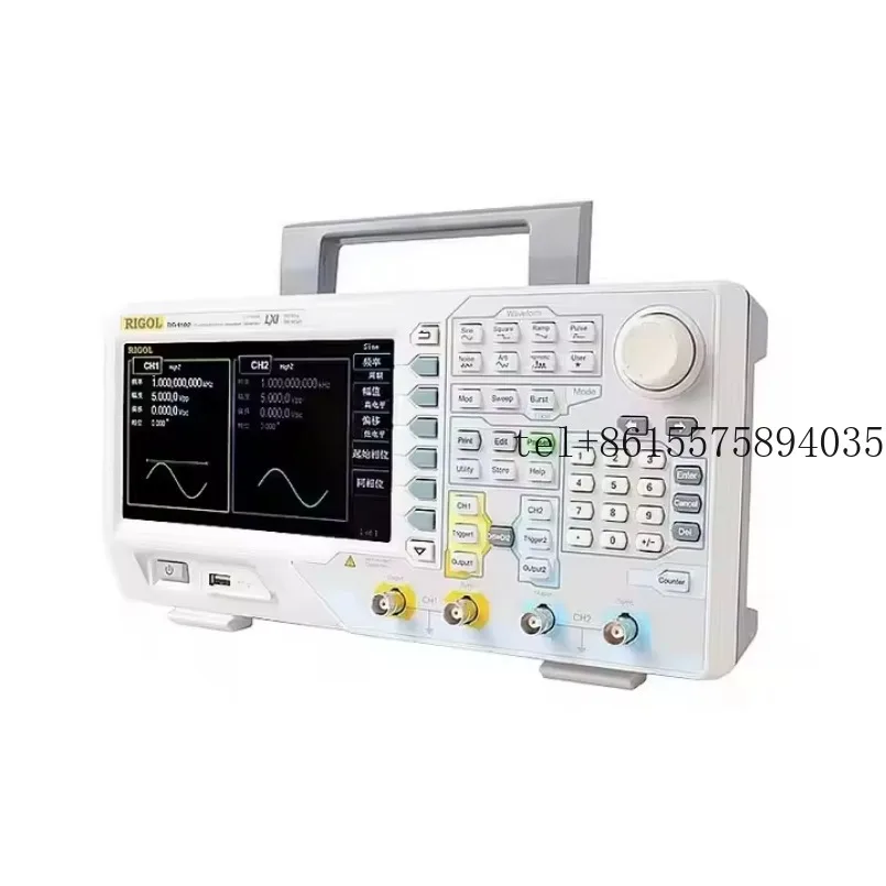

2026 Original New RIGOL DG4062 2-Channels Arbitrary Waveform Generators 60 MHz 7-inch Color LCD Display DG4102 DG4162 DG4202