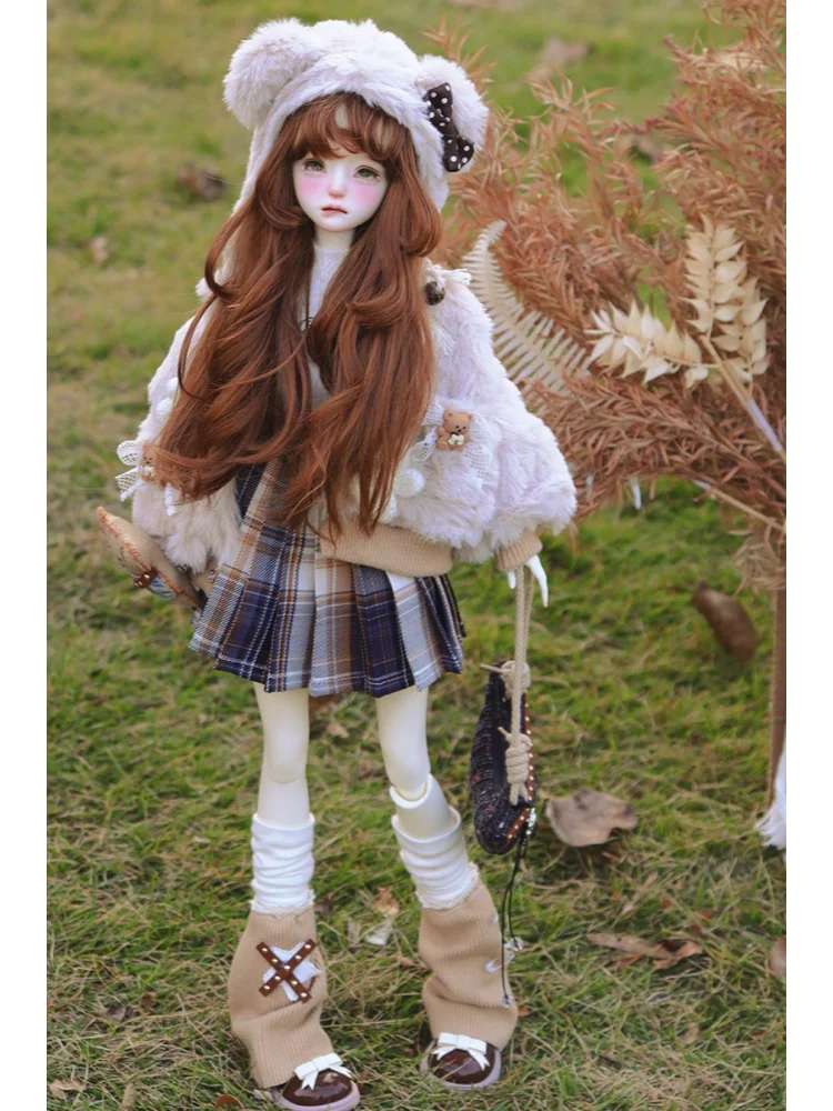 

Новое поступление, одежда для кукол BJD, аксессуары для кукол 1/4, пальто, верхняя юбка, носки, ожерелье, комплект, платье для куклы, подарок, одежда своими руками (без куклы)