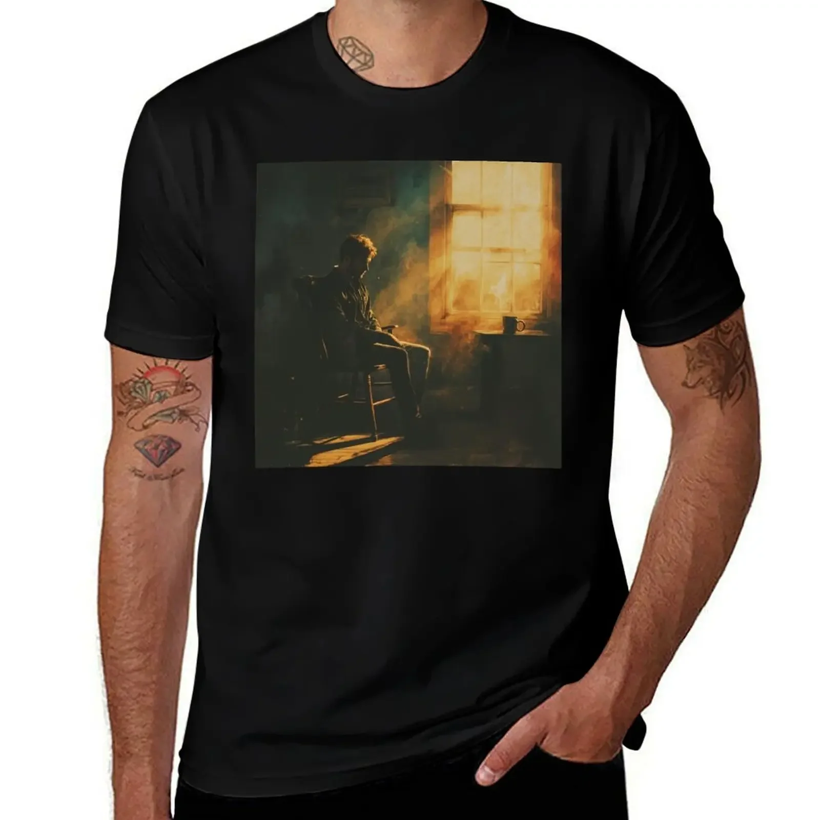 

Echoes in the Morning Light T-Shirt blue lock vintage anime shirt man t shirt tees mens graphic t-shirts pack