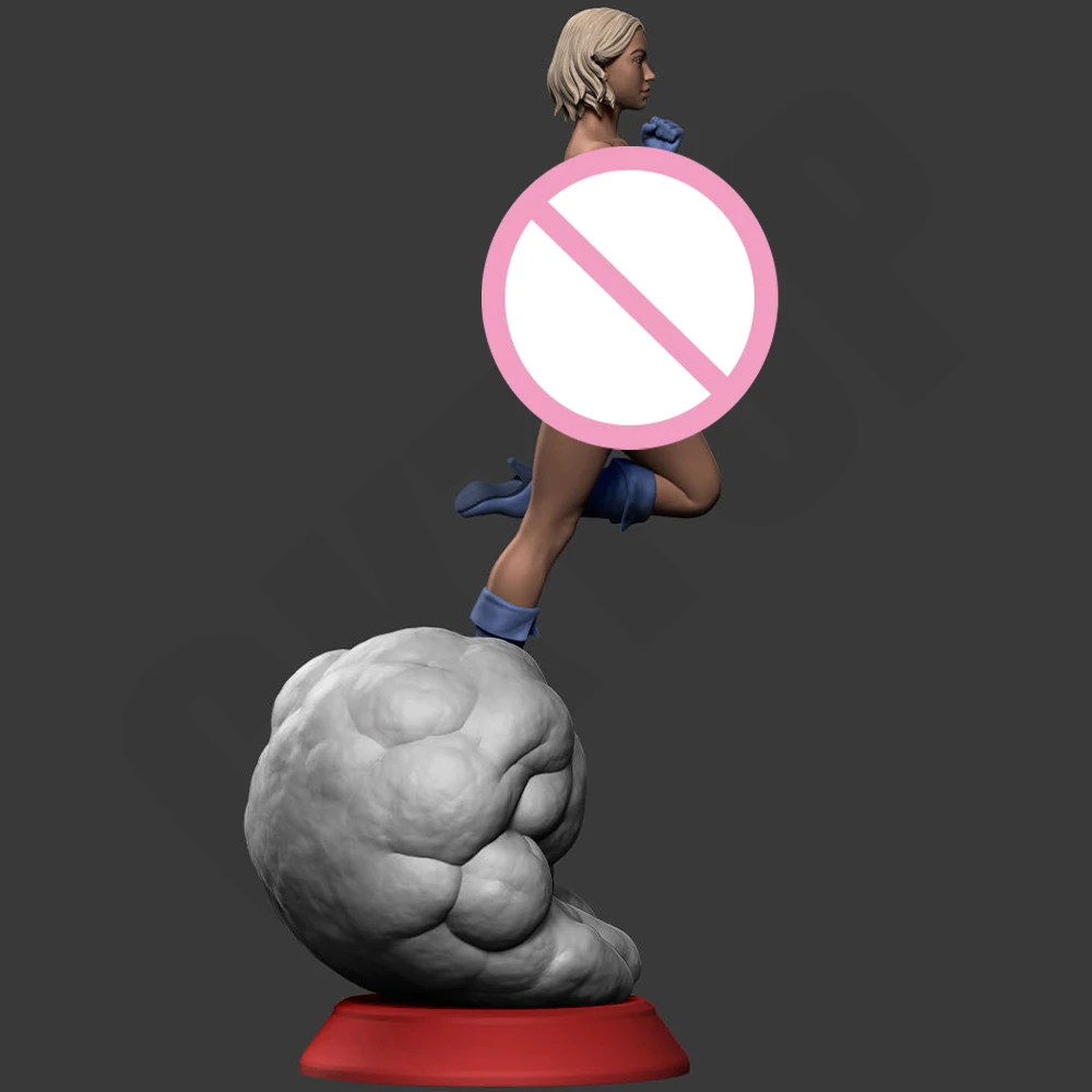 1:24 NSFW Power Sexy Lady 3d Stampa Kit Giocattolo In Resina Gk Non Verniciato Figurine Fai Da Te Statua Smontata Anime Figure Modello di Collezione
