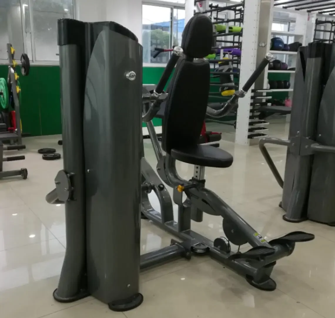 

Commercial Home Gym Dual Functional Steel Machine Adductor Pin Load Selection for Legs Chest Arms-Adjustable Fitness Equipment