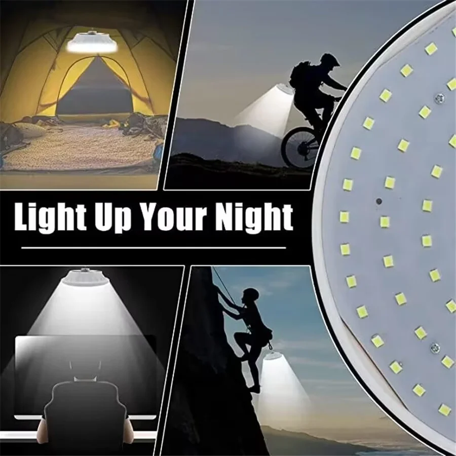 Led ao ar livre luzes solares lanternas portáteis à prova dwaterproof água tenda lâmpada usb recarregável luzes do mercado noturno controle remoto luz de acampamento