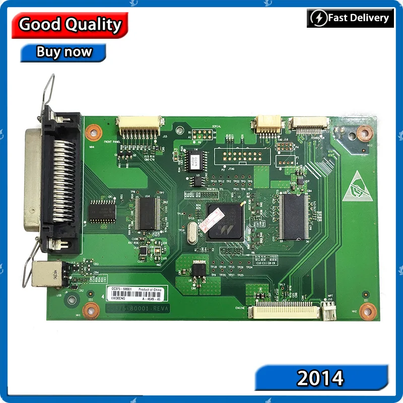 

Original Mainboard For HP2014 P2014 2014 Formatter Logic Board CC375-60001 Motherboard Printer Parts on sale