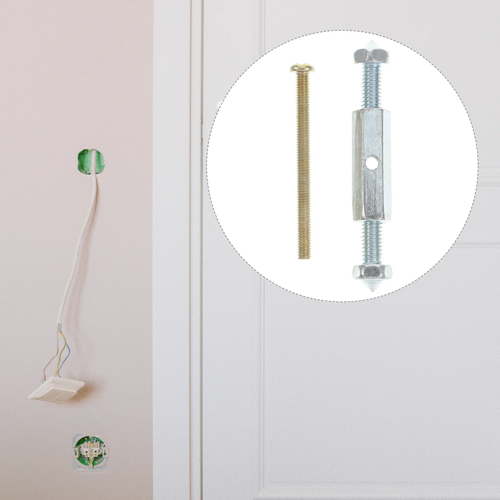 

21Pcs Switch Cassette Repairer Socket Junction Box Screw Brace Repair Tool High Hardness Metal Strong Fixed Socket