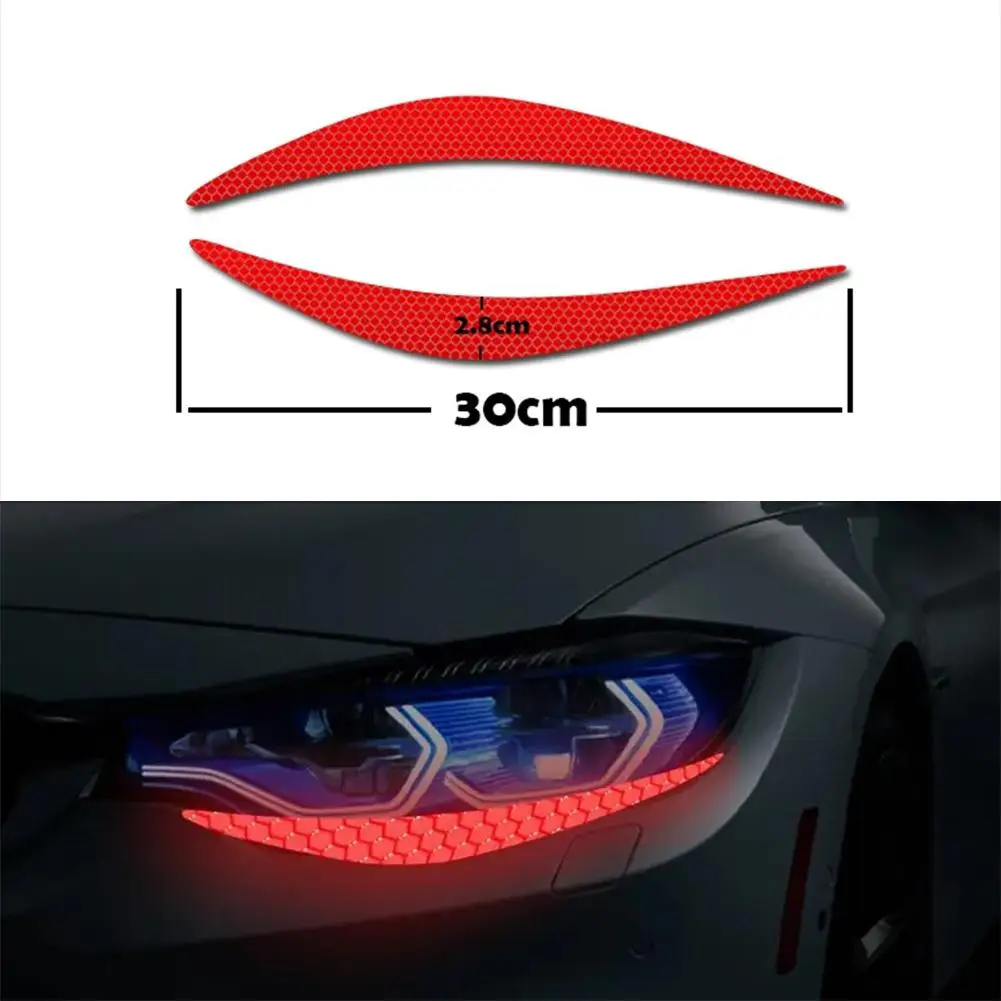 Автомобильная-фара-лампа-наклейка-для-бровей-светоотражающее-украшение-творческая-личность-царапины-наклейки-для-декора-капота-автомобиля-g2b9