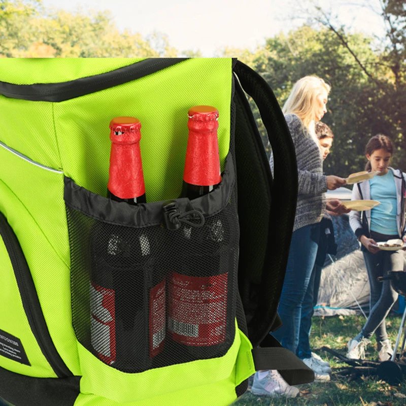 Refrigerator Bags Soft Insulated Cooler Backpack Thermal Isothermal Fridge Travel Outdoor Beach Ice Beer Backpack 30L