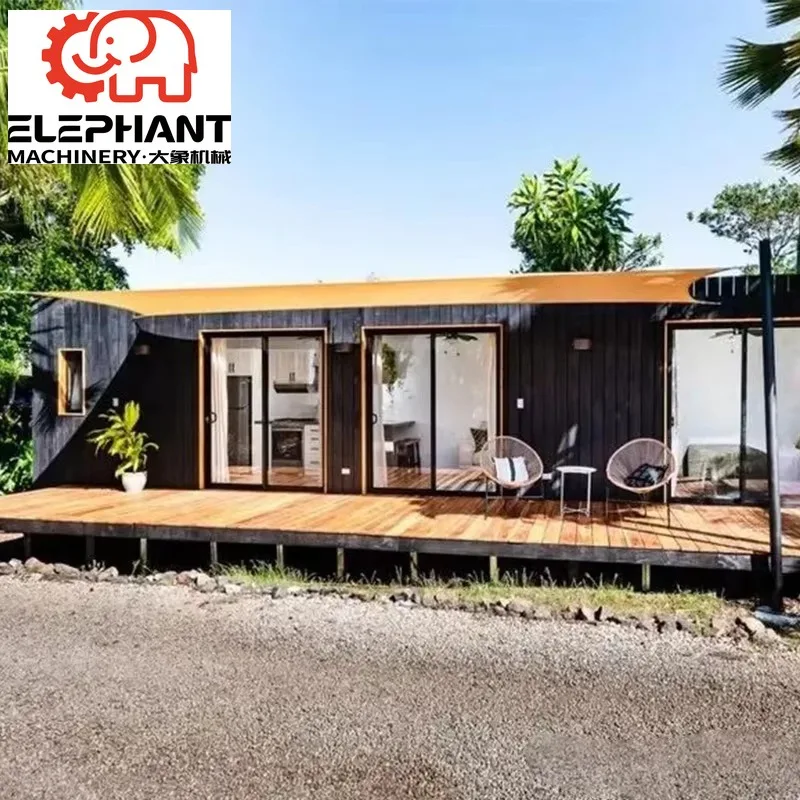 Single Apartment House Design 40 Foot Container Renovation Steel Structure Villa Homestay Hotel Scenic Spot School Kitchen Mall