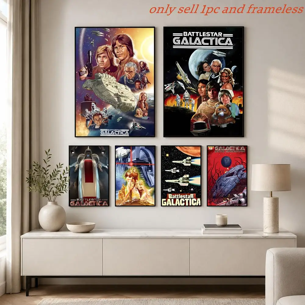 Battlestar Galactica Poster Drucke Cover Gemälde Wandkunst Bild Wohnzimmer Heimdekoration