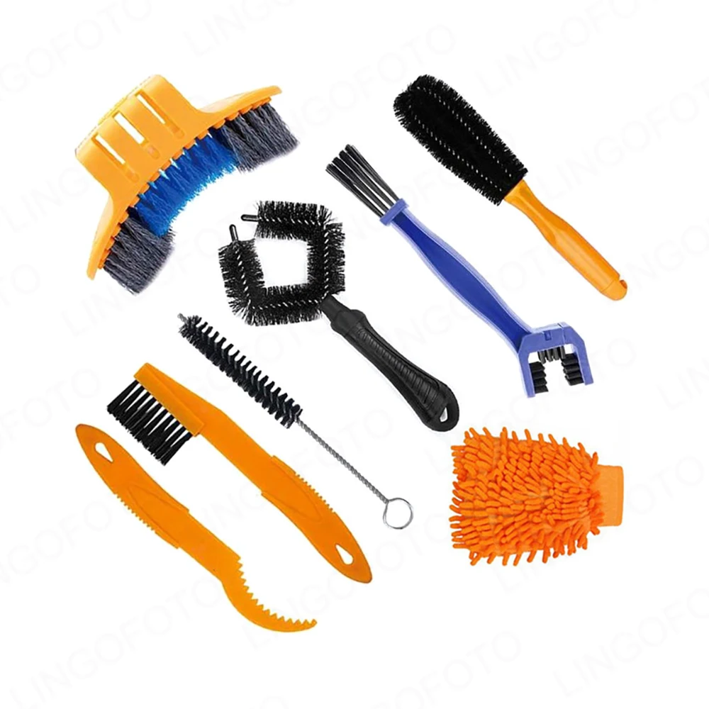 

Professional Mountain Bike Chain Cleaner Scrubber Brushes Washing Tool Bike Bicycle Cleaning Scrubber Brush Outdoor Accessory