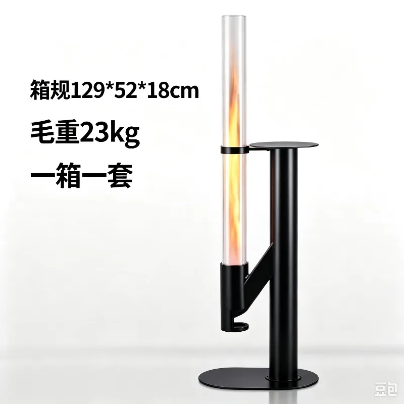 Portable Stainless Steel Vertical Biomass Pellet Stove Outdoor Yard Camping Winter Wood Burning Heating Furnace