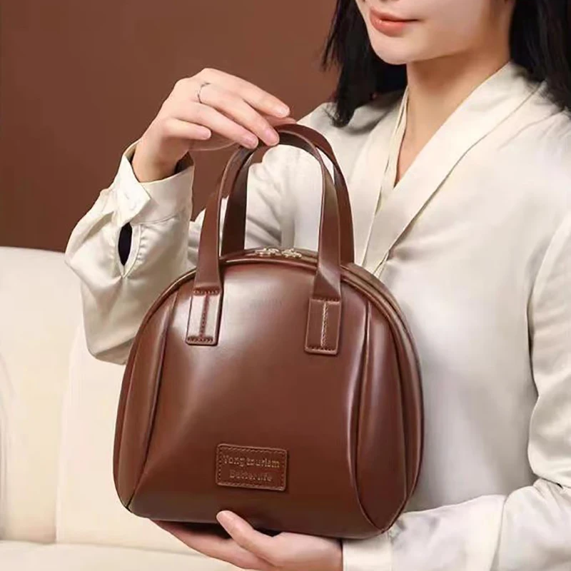 1 قطعة أزياء سعة كبيرة منظم مستحضرات التجميل بو السيدات شل السفر حقيبة يد جلدية المحمولة دائم حقيبة تسلق الجبال #3