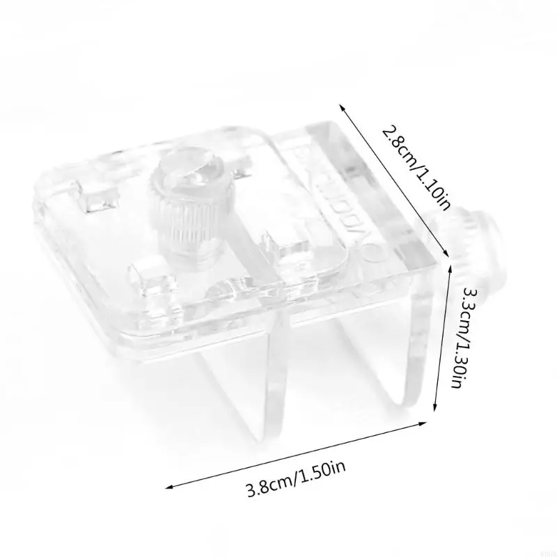 E06A Morsetto porta rete per schermo acquario da 2 pezzi Morsetti montaggio rete anti-salto