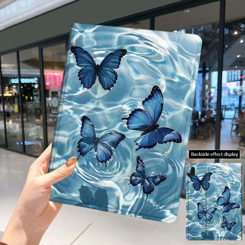 نمط فراشة جميلة ل MediaPad MatePad Air SE Pro M6 M5 M2 T10s T5 10 11 12.6 11.5 12X10.8 بوصة 10.1 حافظة كمبيوتر لوحي