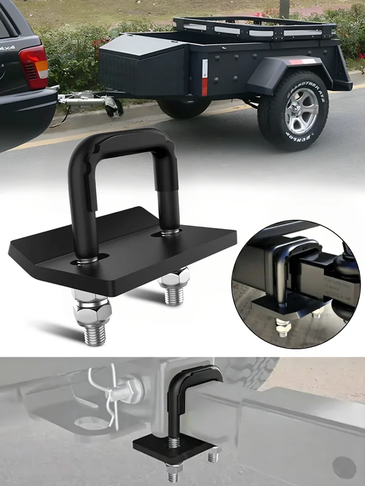 Universal U-Bolt Anti-Rattle Stabilizer lock Heavy Duty Hitch Tightener Clamp Towing Damper Coupler For Trailer Truck Bike Racks