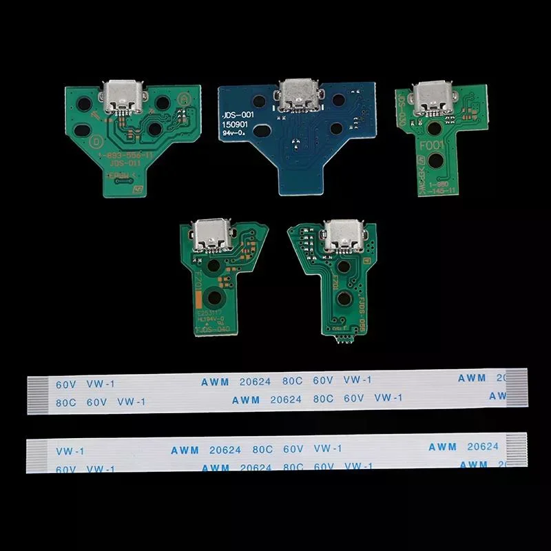 

For Controller DIY USB Type-C Charging Board Port Socket Jack Dock 12Pin 14Pin Flex Cable JDS 001 011 030 040 055 Connector