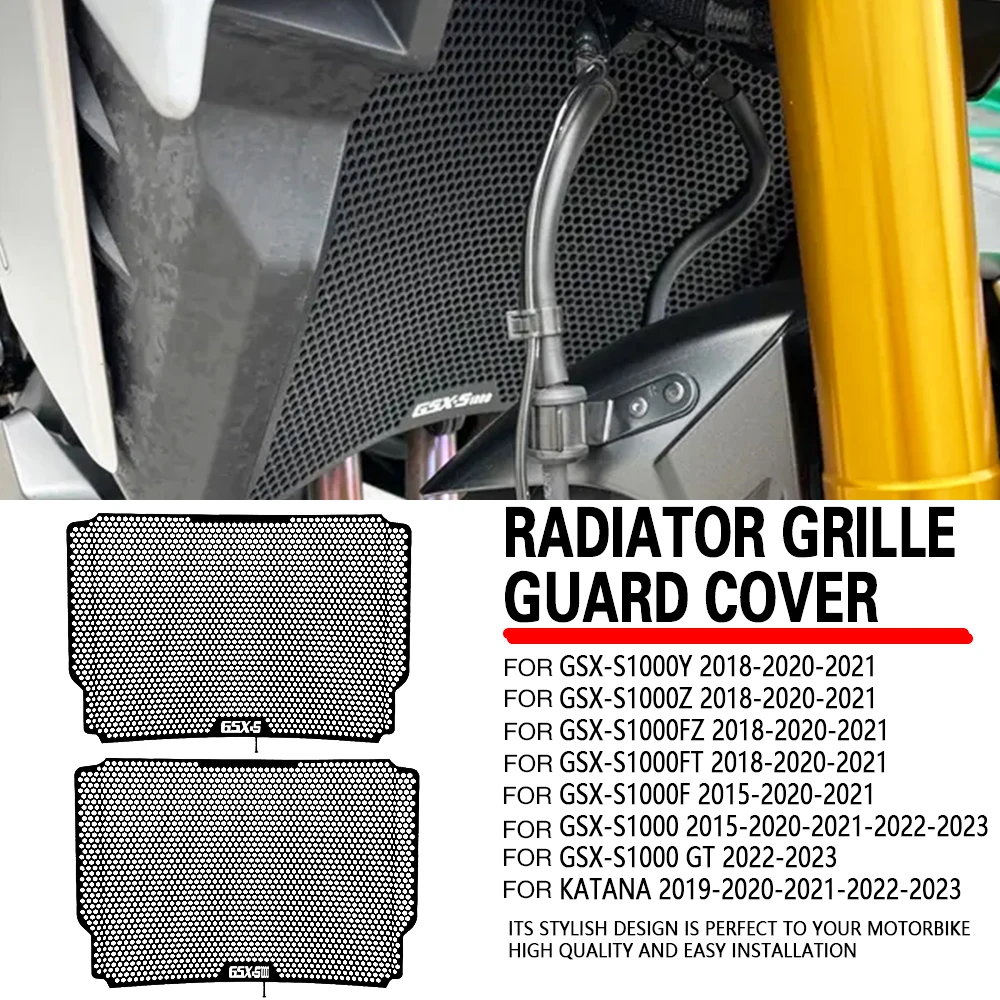 2023 Motorcycle Accessories Radiator Grille Grill Guard Cover Protector For Suzuki GSX-S 950/1000/F/GT/PLUS GSX S1000 GSXS1000