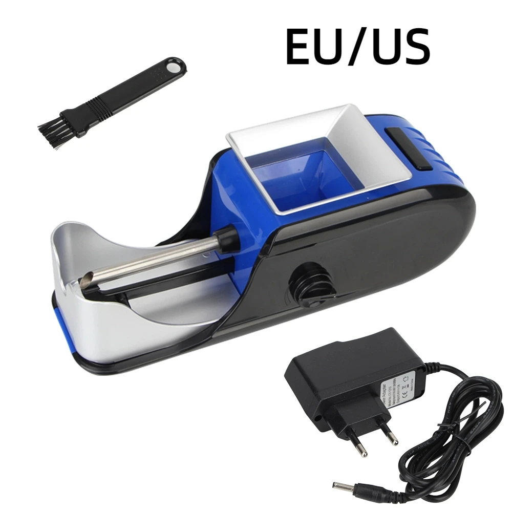 

Tobacco Rolling Injector Tobacco Roller DIY Filling Materials Cigarette Rolling Machine Smoking Accessories EU/US Plug