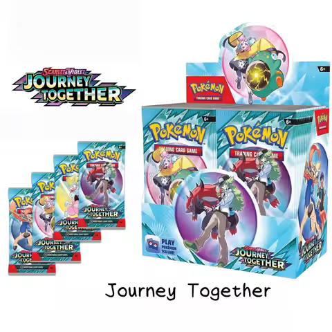 Collect 360/Set Pokemon Card TCG Journey Together Scarlet &amp; Violet Booster Box Pack English Transaction Game Collection Cards