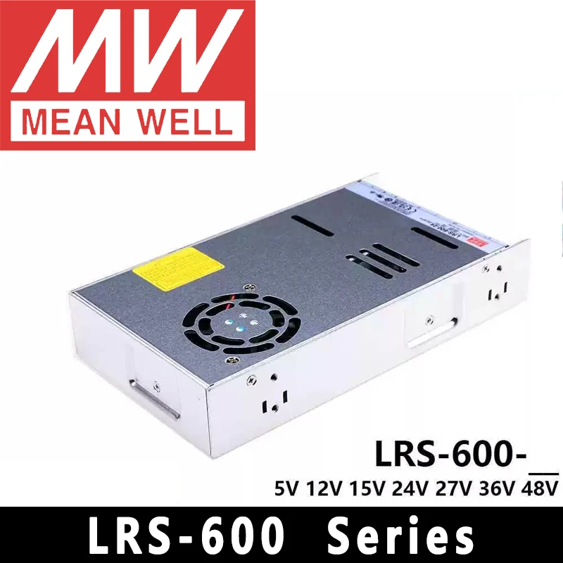 Mean Well LRS-600/600N2-5/12/15/24/27/36/48 meanwell 600W AC/DC Single Output Switching Power Supply online store