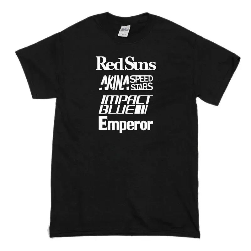 

Футболка Initial D Racing Team Redsuns Akina Speedstars Impact Blue Emperor Ae86 ФутболкаDad Gifts Топы