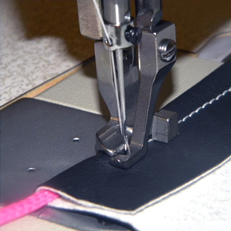 Industrial Walking Foot Sewing Machine Parts, Welting Presser , 2.5mm/4mm/5.5mm, All Steel Inner And Outer