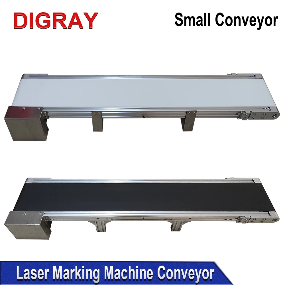 

DIGRAY Marking Machine Transfer Table with Stepper Motor Auto Feeder and Conveyor Belt for Fiber Optic CO2 UV Marking Machine