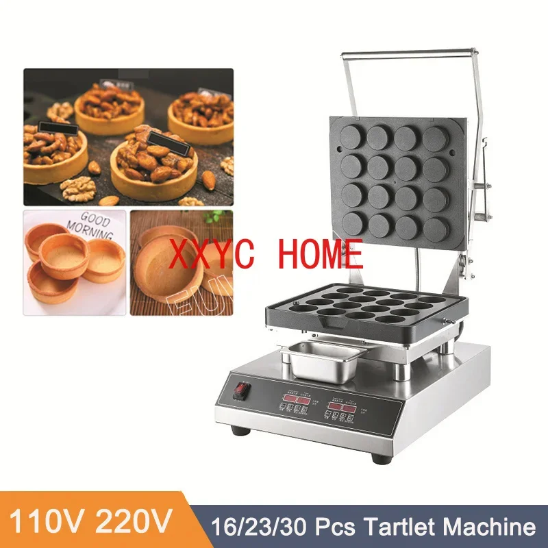 Tartaletek Tart Tartlet Pie Maker Iron Bake Commercial Nonstick Electric 16pcs Round Pastry Egg